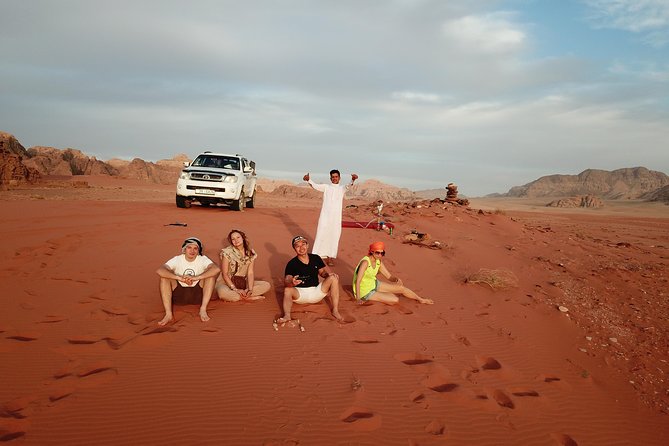 Half-Day Jeep Safari "Wadi Rum Highlights!" w/ Professional Bedouin Guide - Sand boarding and camel riding: what’s optional and what costs extra