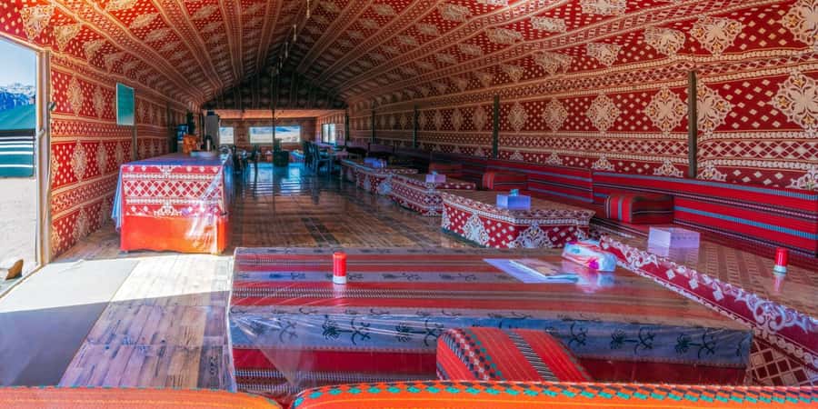 half day jeep tour &one night stay & all meals - Entering Wadi Rum from a Quiet Camp Base