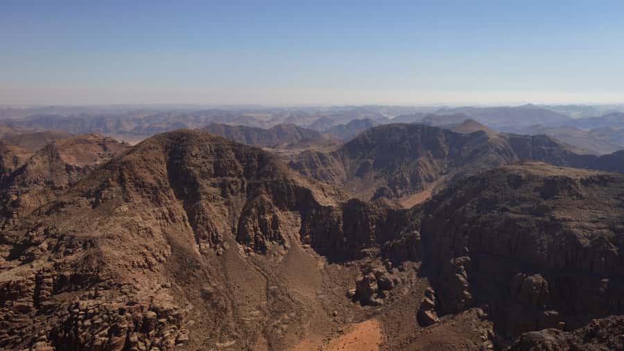 Hike to Jordan's Highest Mountain, Umm Ad Dami & Overnight - The climb up Umm Ad Dami: the hardest part, and the best views