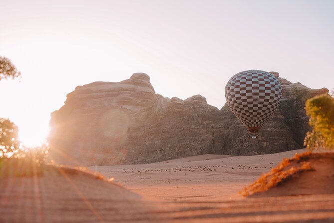 Hot Air Balloon Flight at Wadi Rum - Flying Over 720 Square Kilometers of Desert Drama