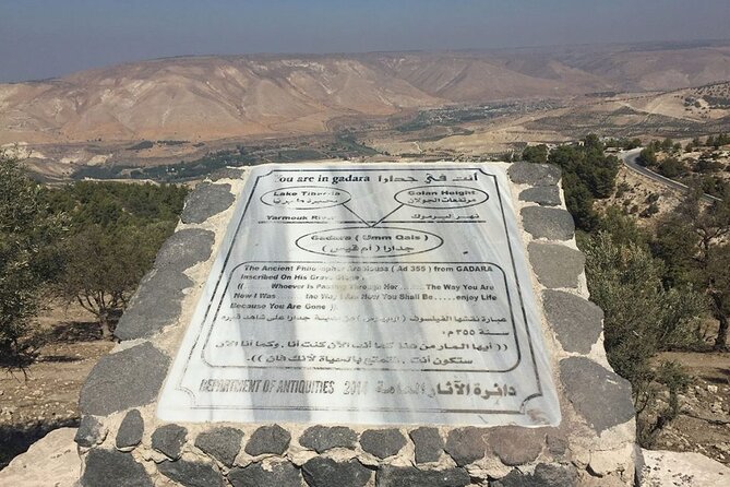 Jerash Ajloun and Umm Qais Private Tour - Price and value: $59.99 per person, what that buys you
