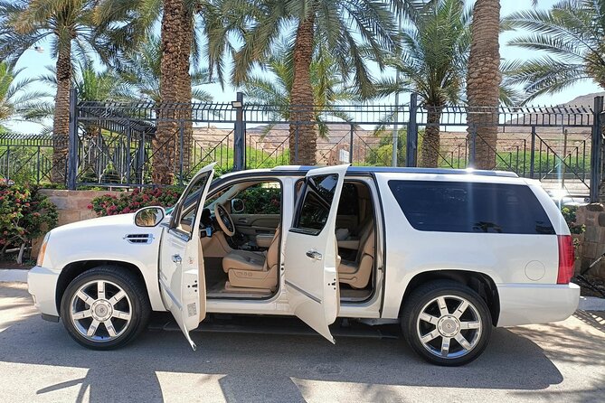 Jordan Tour: Private Driver - Luxurious car - Door-to-door luxury in Amman, Petra, and the Dead Sea