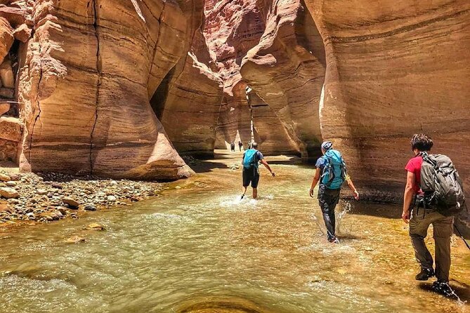One Day Hiking Wadi Al Hasa Canyon - From Safi Kitchen Farms to the water pumping station