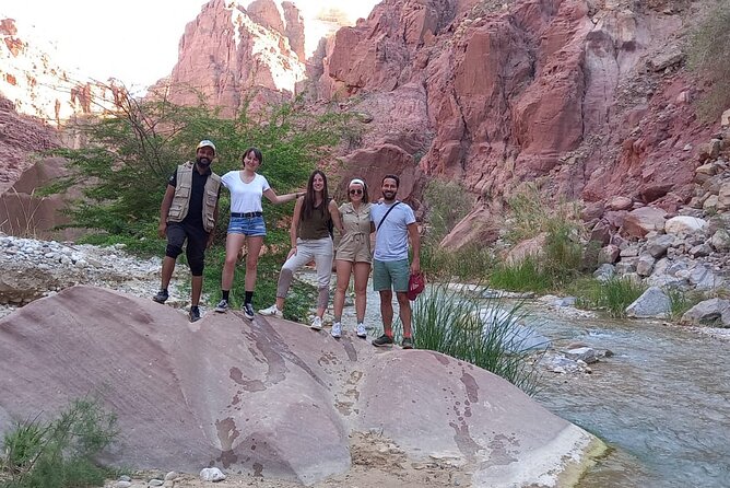 One Day Hiking Wadi Al Hasa Canyon - The return hike: panoramic desert valley views and calmer energy