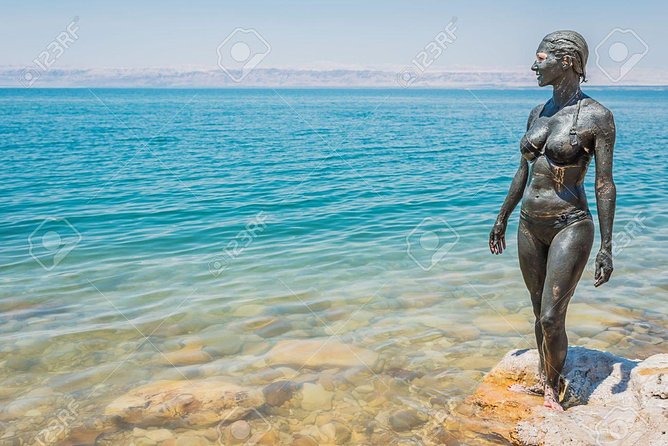 One day tour Madaba, Mount Nebo, Baptism Site, Dead Sea - Madaba Mosaic Map at Saint George Church, Tight and Focused