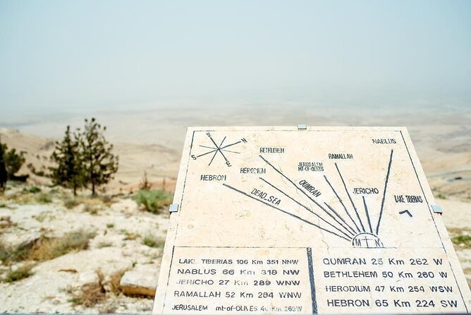 One Day Tour Madaba, Mt. Nebo, Baptism Site and Ma'in Hot Springs - Mount Nebo: Moses, then the view that does the talking