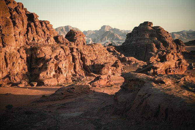 Petra to Wadi Rum Trek - 6 Days - Day 4: Colorful canyons, rock formations, and fun sand dunes