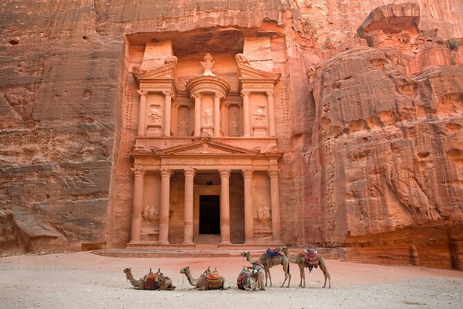 Petra Wadi Rum & Dead Sea - Three days private tour - Day 1 in Petra: full-site time in rose-red rock