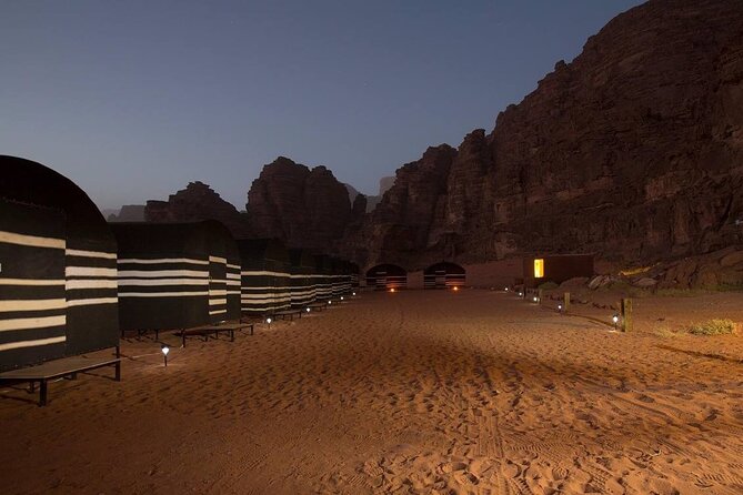 Private 1 Day Wadi Rum Desert Tour - Bedouin bivouac night at Badawa Camp