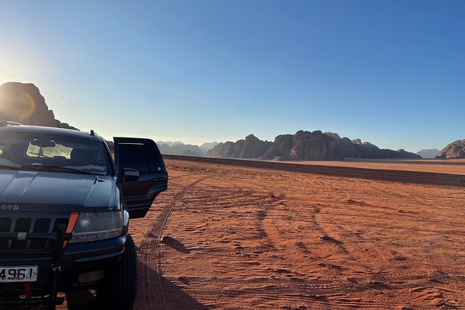 Private 2Day Jeep Tour with Overnight in Bedouin Camp in Wadi Rum - Day 1: from Wadi Rum Village to Lawrence House, with canyon walks and sunset tea
