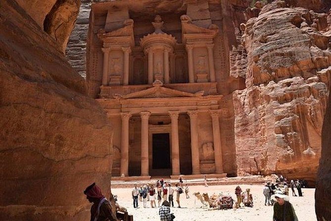 Private Day Tour To Petra - Comfort for a 9 to 12 hour day: AC, WiFi, and bottled water
