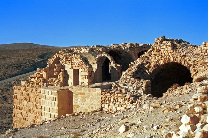 Private Full Day Crusader Castles of Karak & Shobak, Kings Highway from Amman - Stop 1 in motion: Al Hijaz Railway and getting your bearings