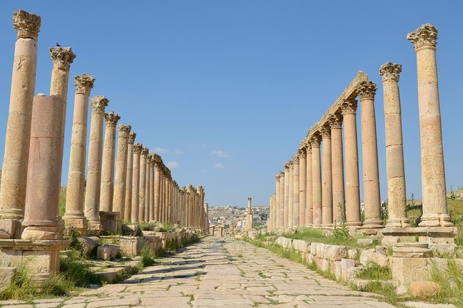 Private Tour, Jerash and Amman City Tour - Roman Theater in Amman: Seats, Stage, and Terrace Views