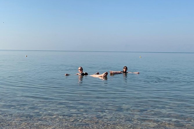 Private Tour Jerash and Dead Sea with lunch - Floating and mud at the Dead Sea: how to make it go smoothly
