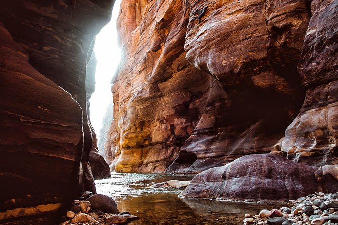 Wadi Mujib Siq Trail with Amman Panoramic&Optional Dead Sea Visit - Wading, swimming, and why rainfall makes or breaks the day