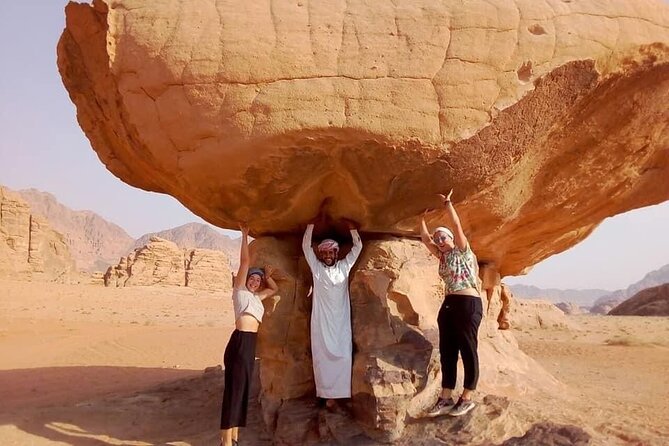 Wadi Rum 2-Day Jeep Tour with Meals and Overnight in Bedouin Camp - Sunset tea and a dinner you can taste for days