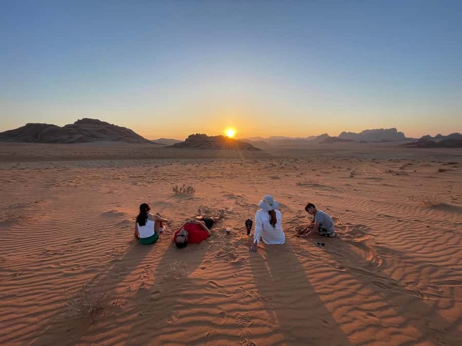 Wadi Rum (2) hour jeep morning tour or sunset tour - Lawrence Spring and the Lawrence of Arabia Connection