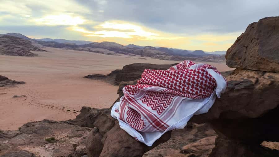 WADI RUM: ALL DAY JEEP TOUR with overnight and full meals - Tea, sunset timing, and the evening shift into camp life