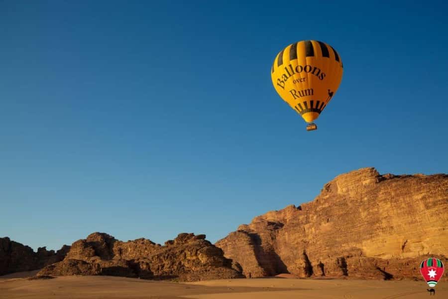 Wadi Rum: Balloons Over Rum - Landing and Getting Back to Camp: The End Comes Fast