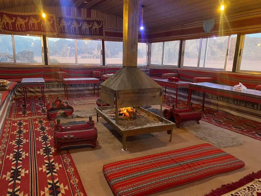 Wadi Rum: Bedouin Camp Stay,Full-Day Desert Tour with 3Meals - Lawrence’s House and Mushroom Stone: rocks with personality