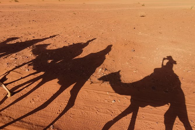 Wadi Rum: Camel Trek Adventure - The Camel Trek Route: Lawrence Spring, Red Sand Dunes, and Khazali Canyon