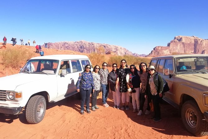 Wadi Rum Day Tour from Petra ending in Aqaba - Wadi Rum jeep time: choosing 2, 3, or 4 hours in the protected area