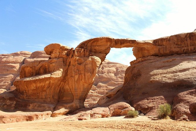 Wadi Rum Desert Tour with Lunch & Sunset - Rock bridge highlights: Little Rock Bridge, Um Fruth, and more