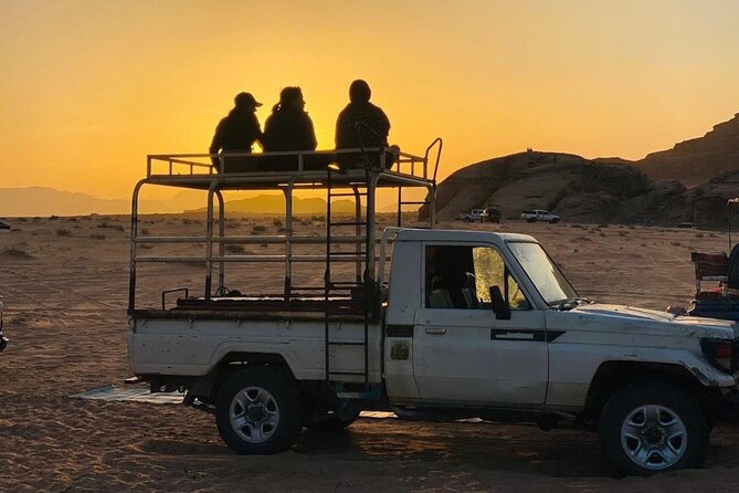Wadi Rum Full Day Jeep Tour + Overnight & Dinner in Bedouin Camp - Meeting at Wadi Rum Village, Then Out Around 10:00