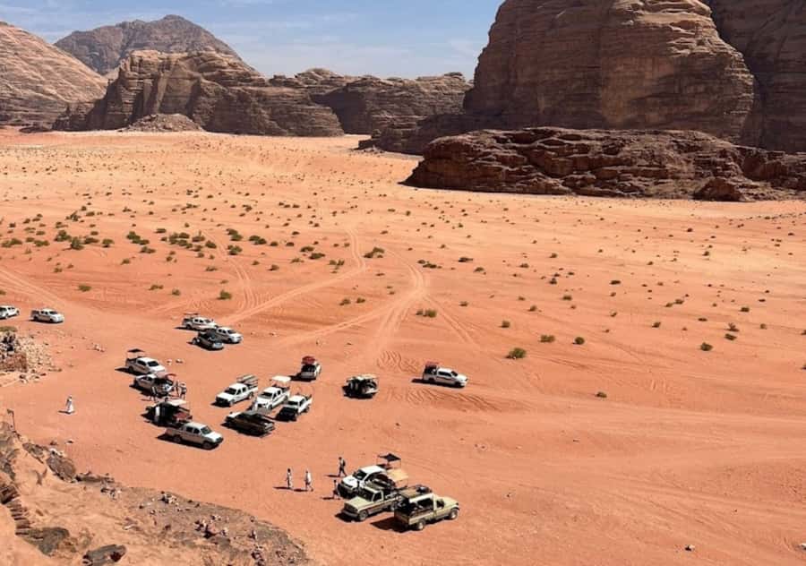 Wadi Rum:Full Day Tour Lunch Sand boarding Camel Ride Sunset - The 4x4 jeep segment: how you see more without rushing