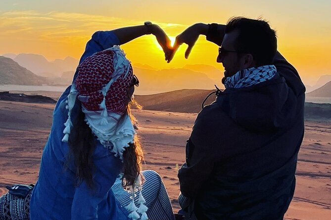 Wadi Rum Half-Day 4x4 and Camel Tour - Red Sand Dune (Al Ramal): climb, run down, and sandboard time