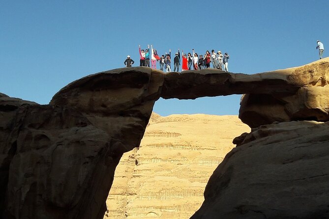 Wadi Rum Jeep Tour & Camp; Overnight - Getting started: Wadi Rum Village tea before the jeeps