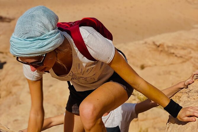 Wadi Rum Mountain Hike & Climb: Burdah, with a bridge at the top! + tour & Lunch - Umm Fruth and Little Bridge: Two Photo Spots, Two Different Vibes