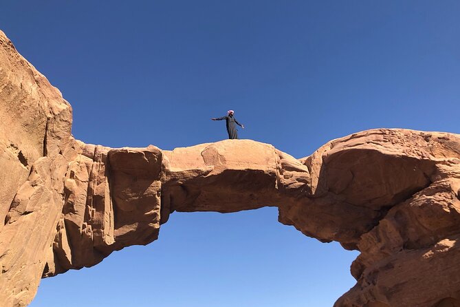 Wadi Rum Mountain Hike & Climb: Burdah, with a bridge at the top! + tour & Lunch - Jeep Tour Time, Then Um Sabatah Sunset: The Finale That Makes It Worth It