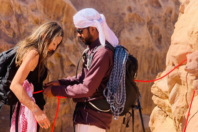 Wadi Rum Mountain Hike & Climb: Burdah, with a bridge at the top! + tour & Lunch - Bedouin Lunch Cooked on Fire: Fuel for the Next Legs