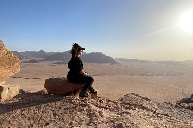 Wadi Rum Mountain Hike: Jebel Al Hash, overlooking Saudi Arabia! + tour & Lunch - Starting at Wadi Rum Village, Not at a Random Meeting Point