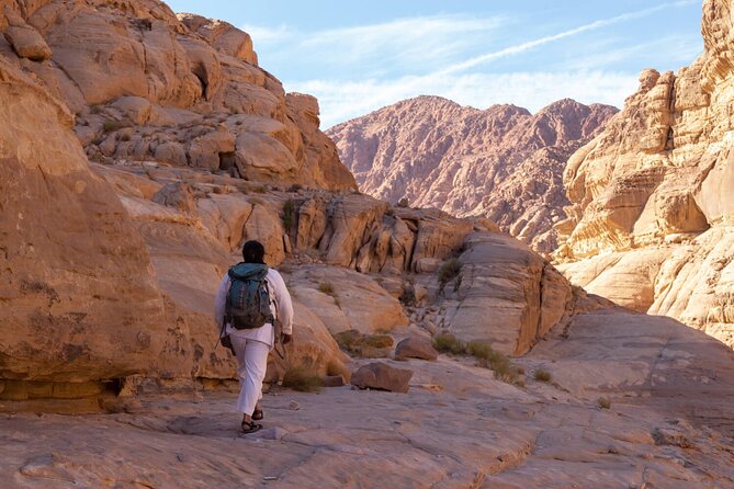 Wadi Rum: Mountain Hike with Lunch & Scenic Valley Tour - Lunch in the Shade: Hot Tea, Water, and a Real Reset