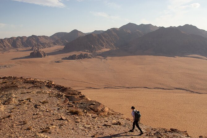 Wadi Rum: Mountain Hike with Lunch & Scenic Valley Tour - What to Bring for a Rocky Hike and a Long Day